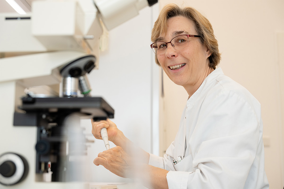 Frau Rauch, Labor/MTLA